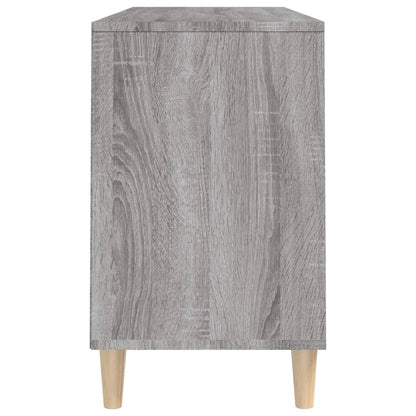 Schuhregal Grau Sonoma 102x36x60 cm Holzwerkstoff