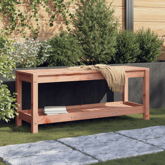 Gartenbank 108x35x45 cm Massivholz Douglasie