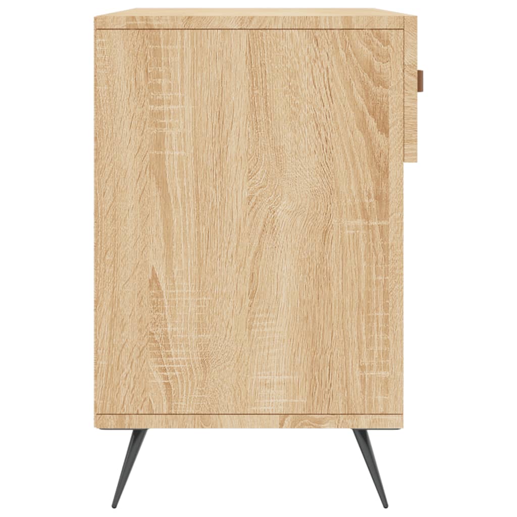 Schuhbank Sonoma-Eiche 102x35x55 cm Holzwerkstoff