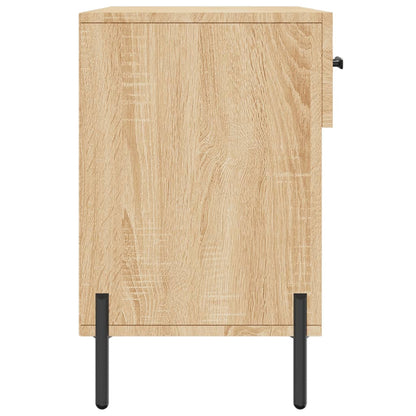 Schuhbank Sonoma-Eiche 102x35x55 cm Holzwerkstoff