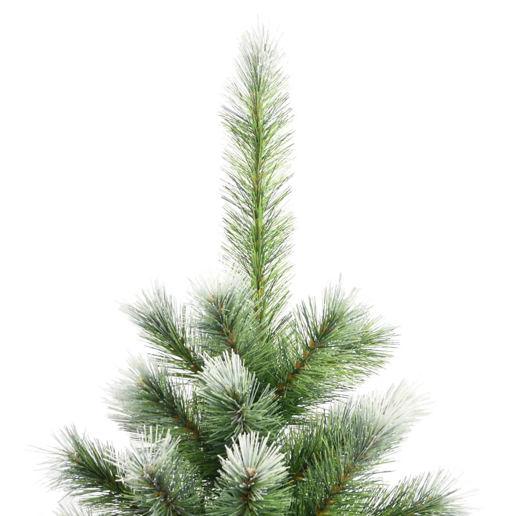 Künstlicher Weihnachtsbaum Klappbar Beschneit 240 cm