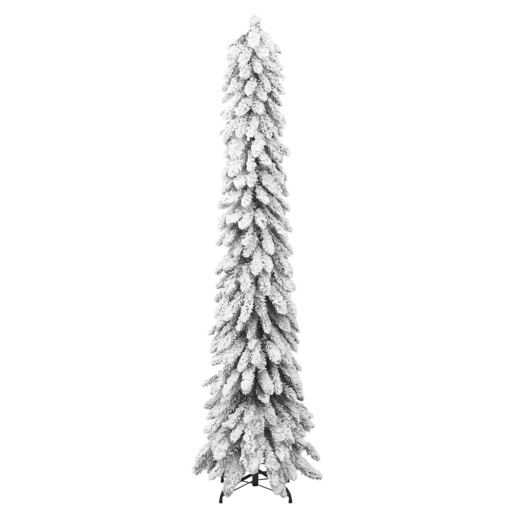 Künstlicher Weihnachtsbaum Beleuchtung & Schnee 130 LEDs 210 cm