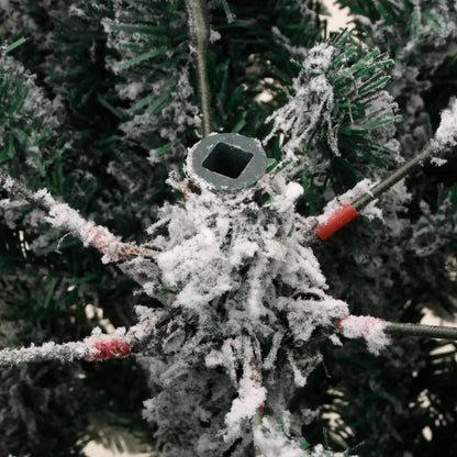 Künstlicher Weihnachtsbaum Klappbar Beschneit 150 cm