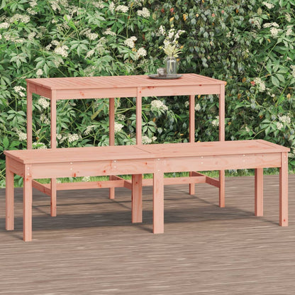 Gartenbank 2-Sitzer 159,5x44x45 cm Massivholz Douglasie