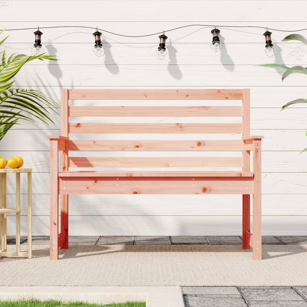 Gartenbank 109x48x91,5 cm Massivholz Douglasie