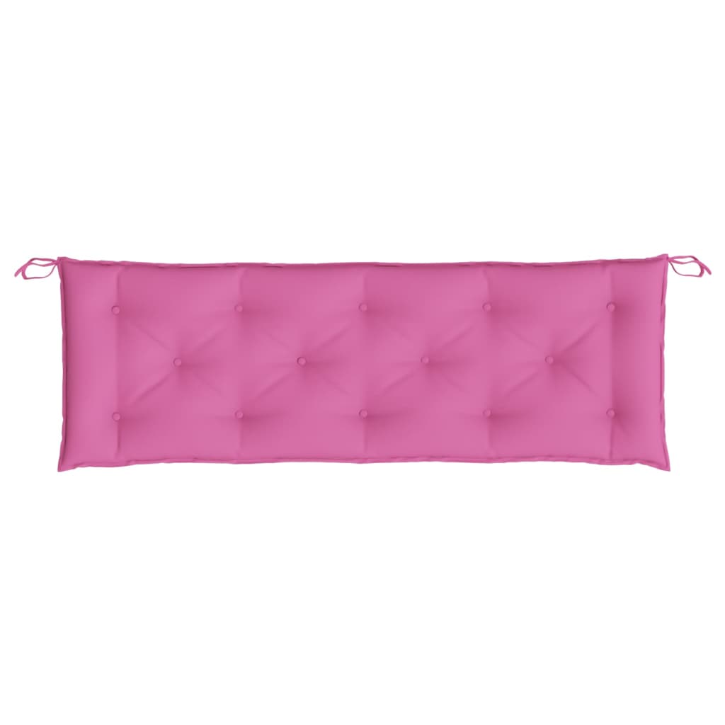 Gartenbank-Auflage Rosa 150x50x7 cm Oxford-Gewebe