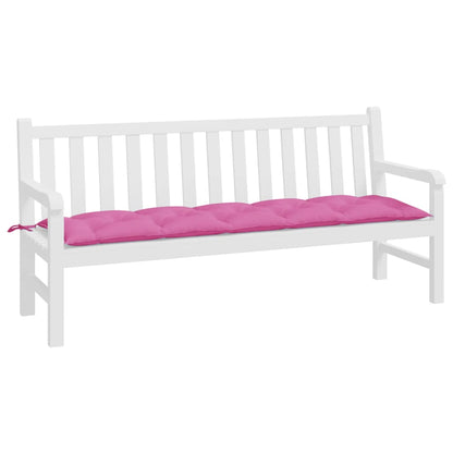 Gartenbank-Auflage Rosa 180x50x7 cm Oxford-Gewebe