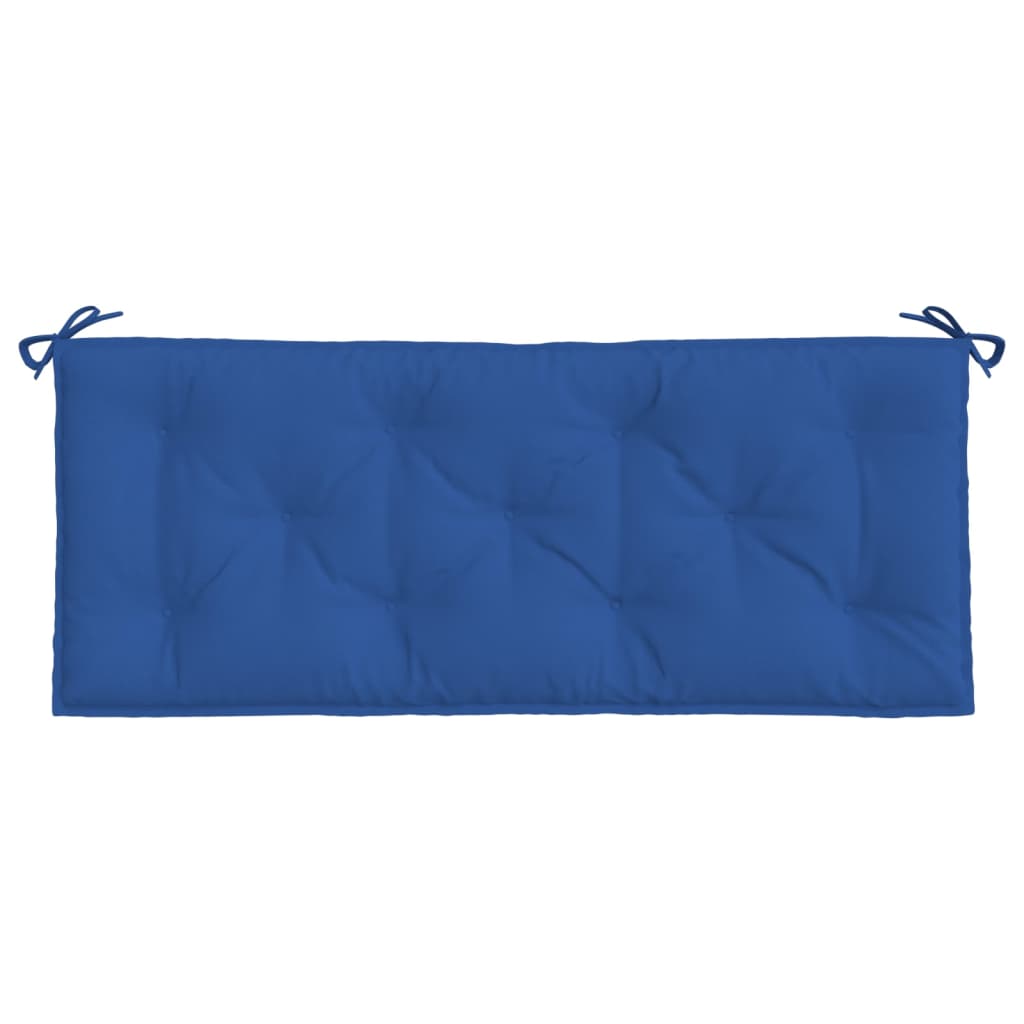 Gartenbank-Auflagen 2 Stk. Blau 120x50x7 cm Oxford-Gewebe