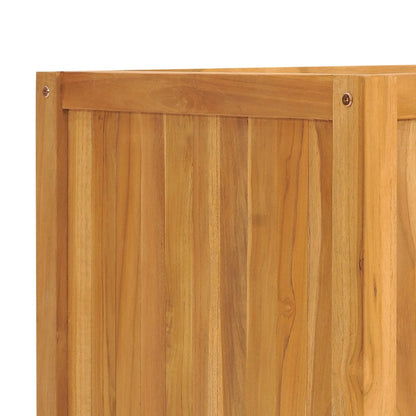 Hochbeet 150x50x50 cm Massivholz Teak