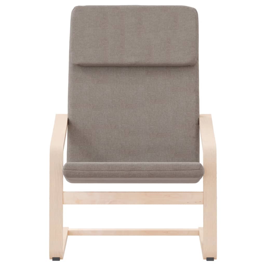 Relaxsessel Taupe Stoff