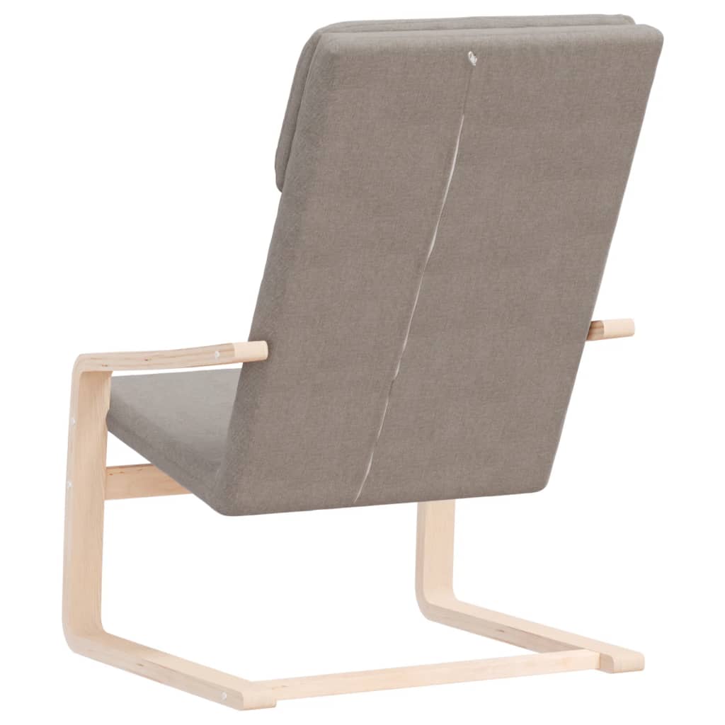 Relaxsessel Taupe Stoff