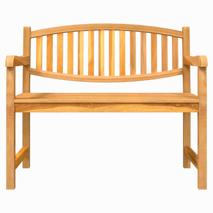 Gartenbank 114x59x87 cm Massivholz Teak