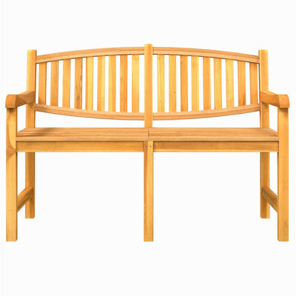 Gartenbank 149,5x60x90 cm Massivholz Teak