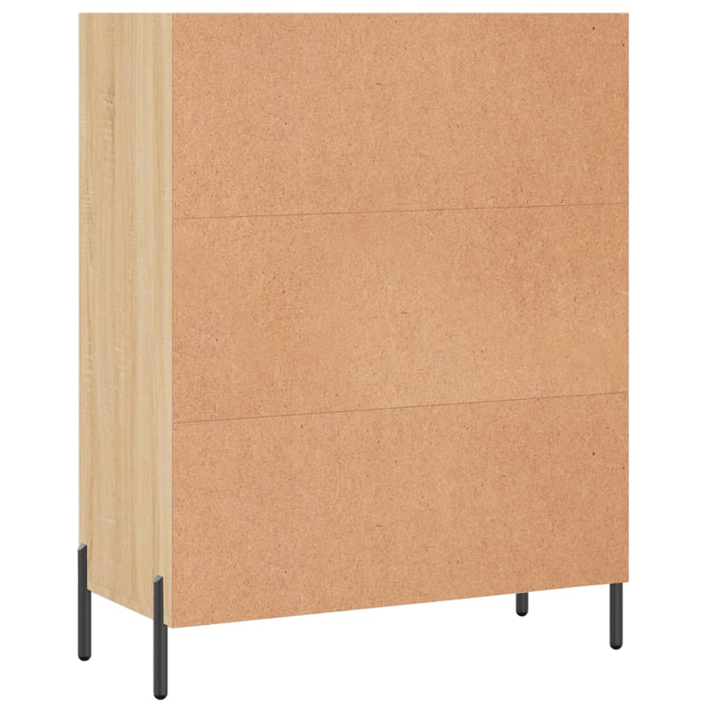 Regalschrank Sonoma-Eiche 69,5x32,5x90 cm Holzwerkstoff