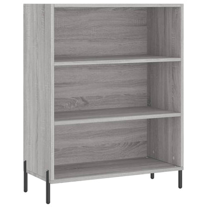 Regalschrank Grau Sonoma 69,5x32,5x90 cm Holzwerkstoff