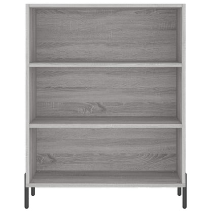 Regalschrank Grau Sonoma 69,5x32,5x90 cm Holzwerkstoff