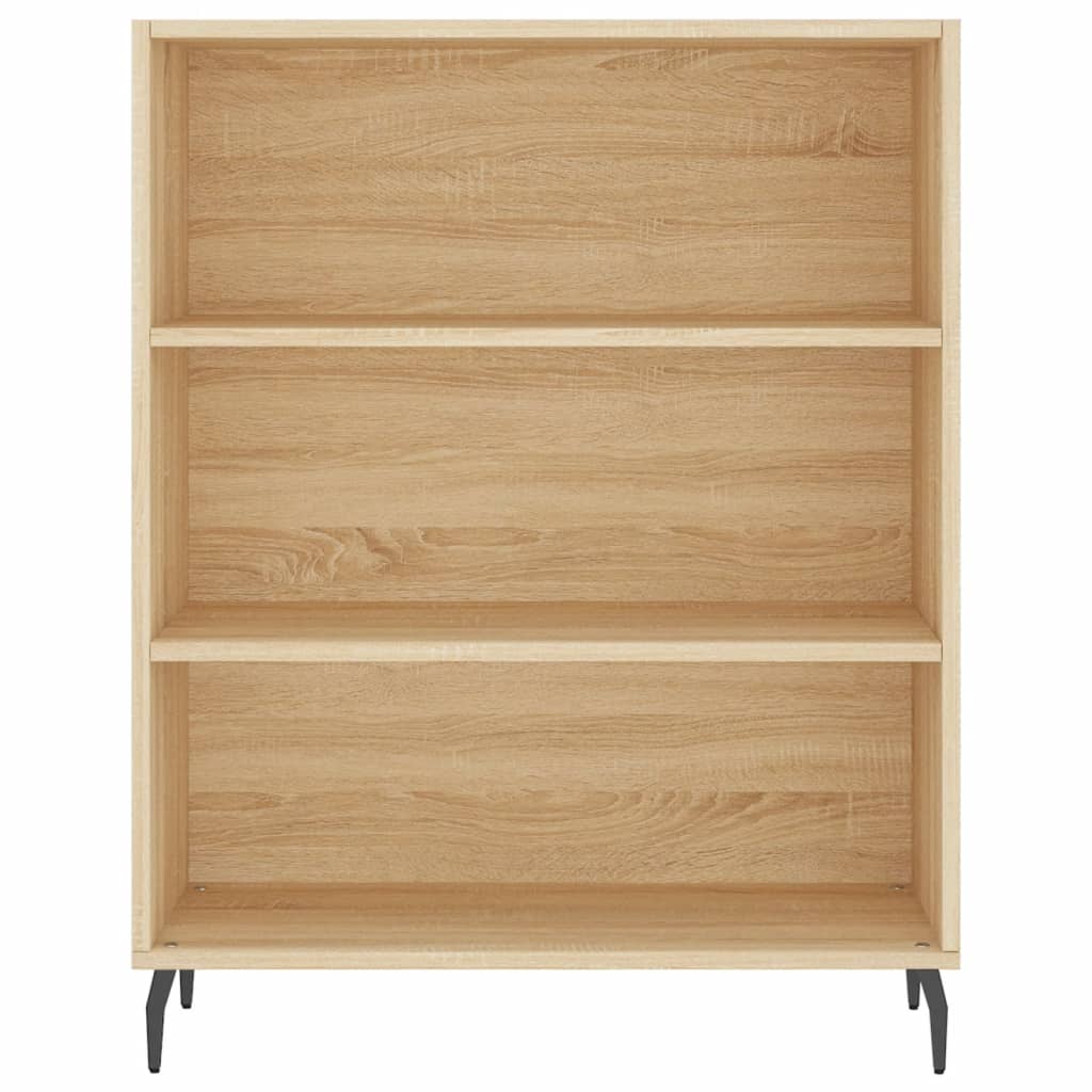 Regalschrank Sonoma-Eiche 69,5x32,5x90 cm Holzwerkstoff