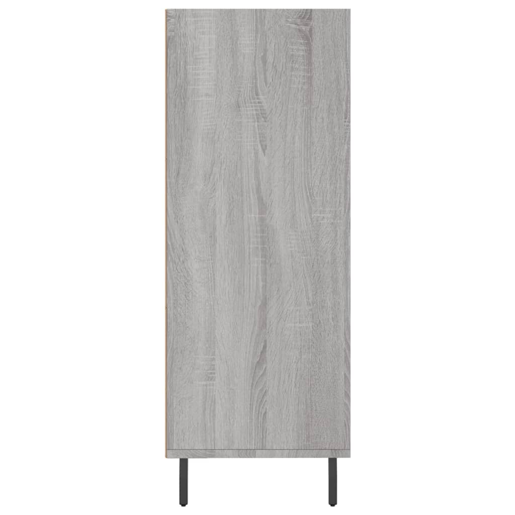 Regalschrank Grau Sonoma 69,5x32,5x90 cm Holzwerkstoff