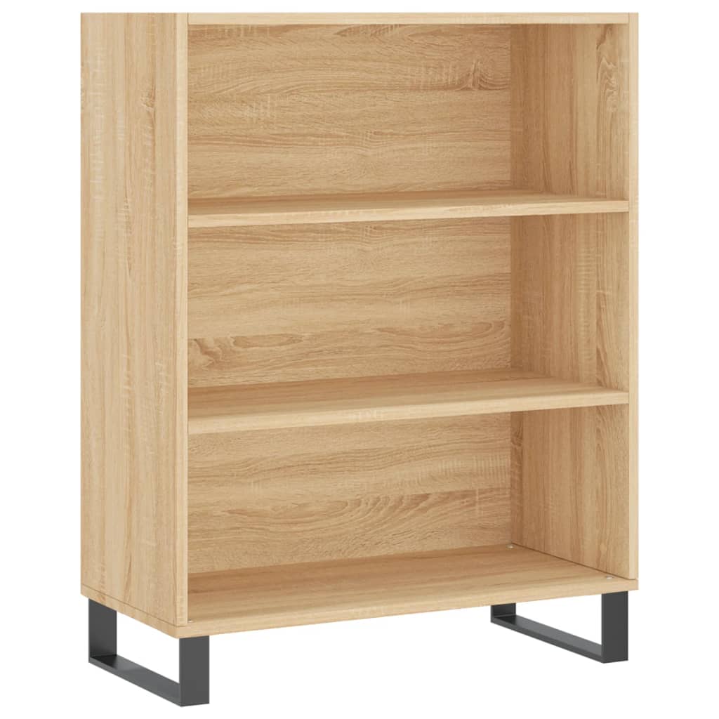 Regalschrank Sonoma-Eiche 69,5x32,5x90 cm Holzwerkstoff