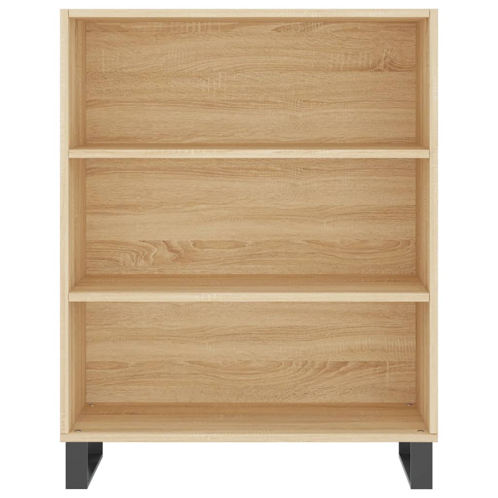 Regalschrank Sonoma-Eiche 69,5x32,5x90 cm Holzwerkstoff