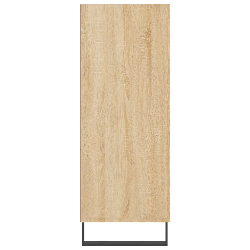 Regalschrank Sonoma-Eiche 69,5x32,5x90 cm Holzwerkstoff