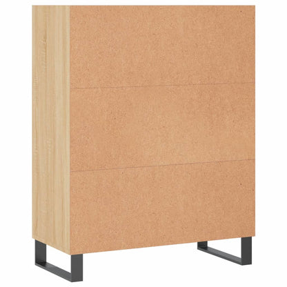 Regalschrank Sonoma-Eiche 69,5x32,5x90 cm Holzwerkstoff