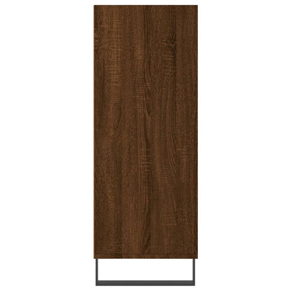 Regalschrank Braun Eichen-Optik 69,5x32,5x90 cm Holzwerkstoff