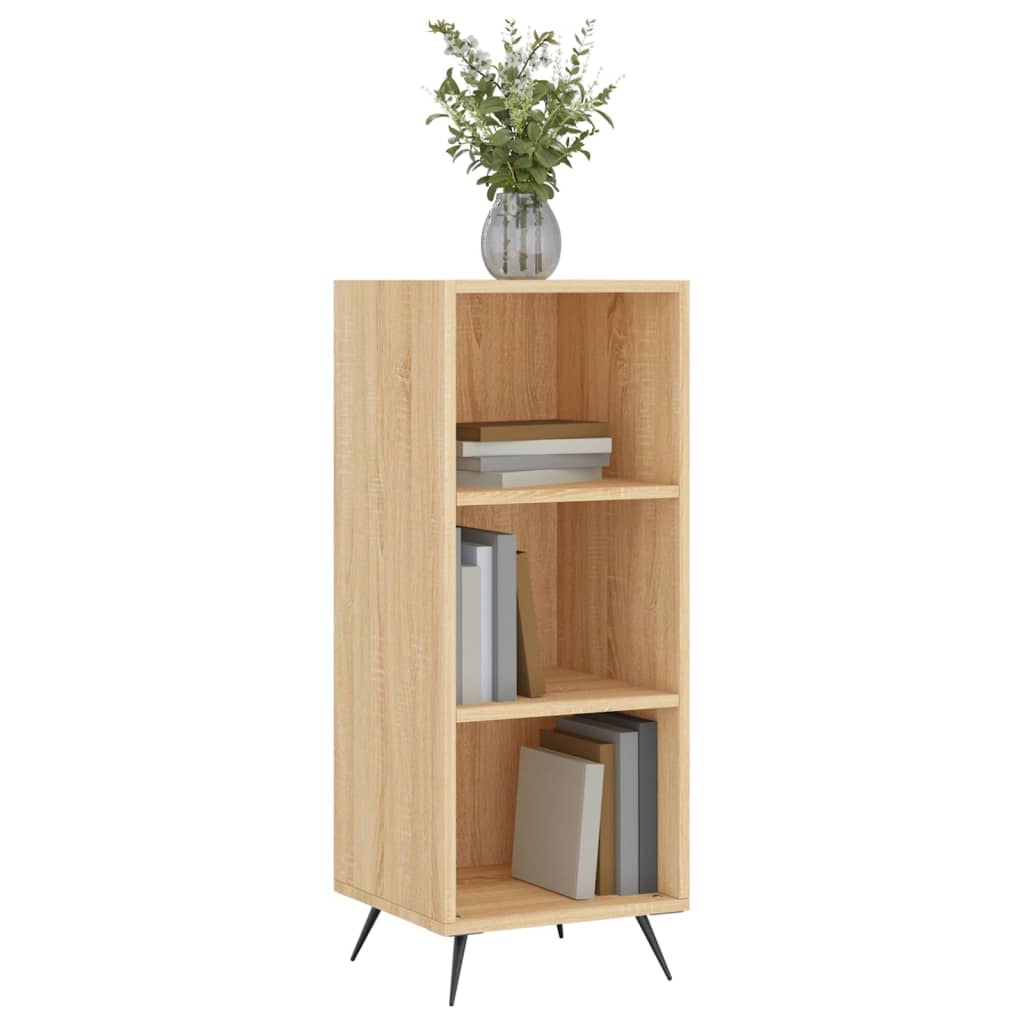 Regalschrank Sonoma-Eiche 34,5x32,5x90 cm Holzwerkstoff