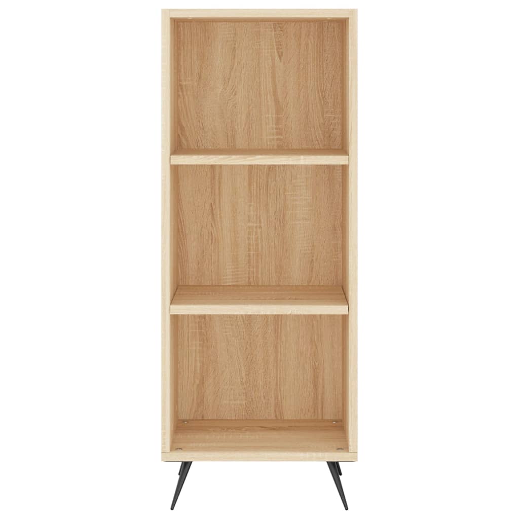 Regalschrank Sonoma-Eiche 34,5x32,5x90 cm Holzwerkstoff