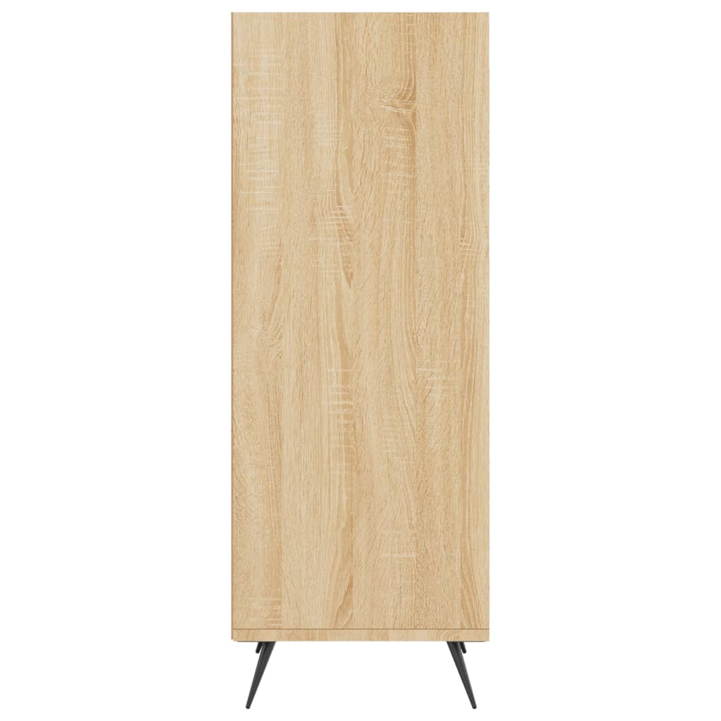 Regalschrank Sonoma-Eiche 34,5x32,5x90 cm Holzwerkstoff