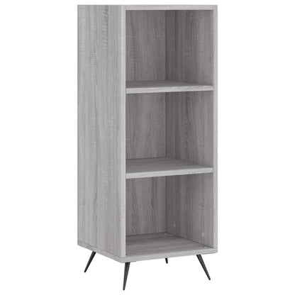 Regalschrank Grau Sonoma 34,5x32,5x90 cm Holzwerkstoff