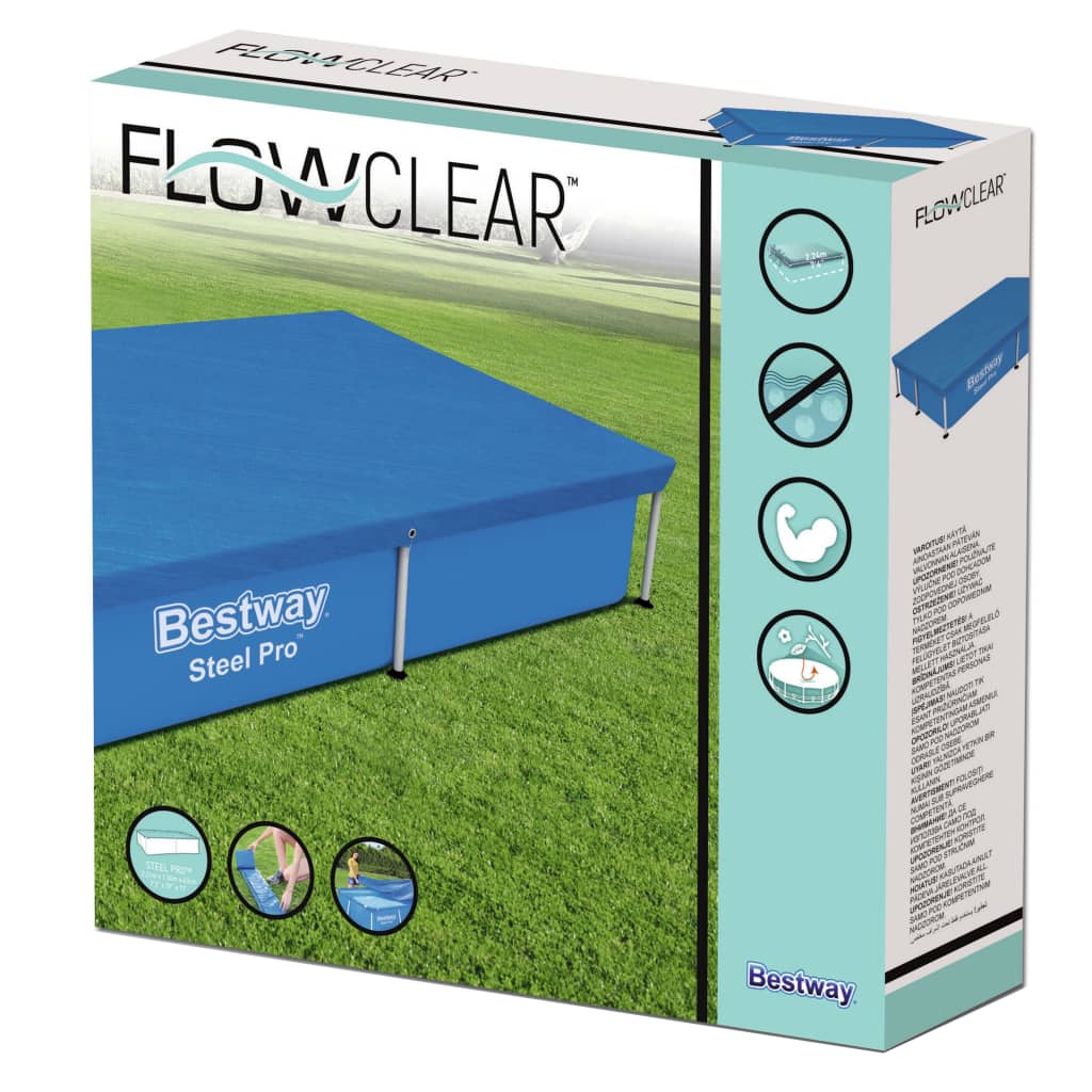 Bestway Pool-Abdeckplane Flowclear 221x150 cm