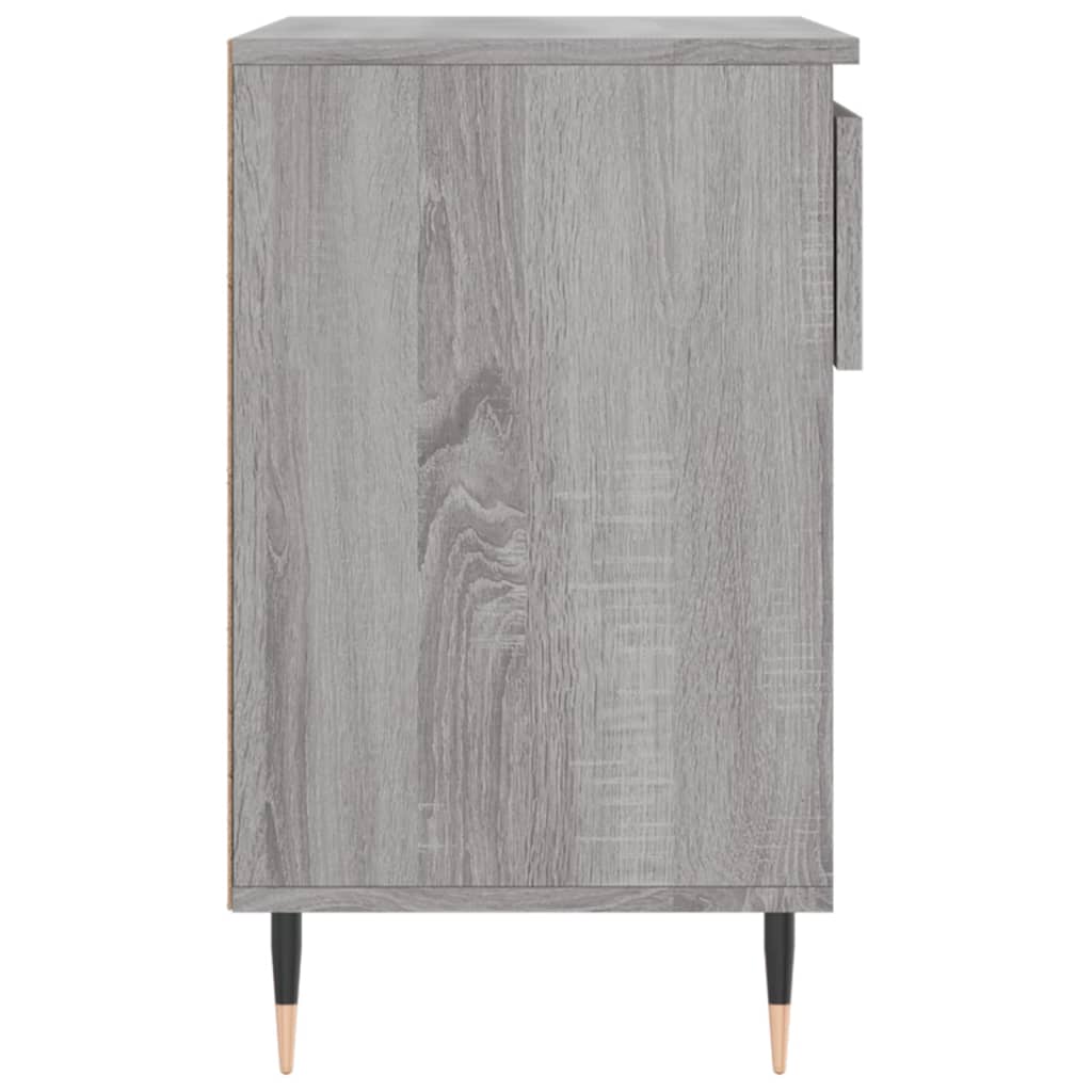 Schuhregal Grau Sonoma 70x36x60 cm Holzwerkstoff