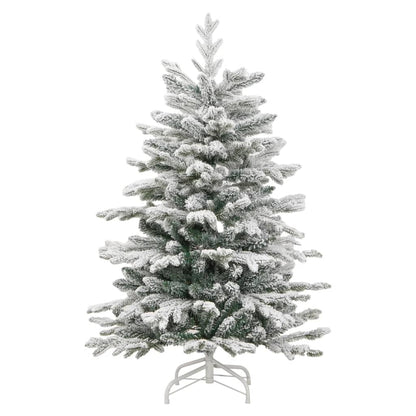 Künstlicher Weihnachtsbaum Klappbar Beschneit 120 cm