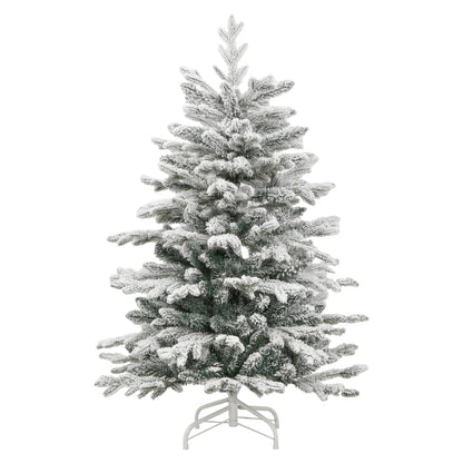 Künstlicher Weihnachtsbaum Klappbar Beschneit 150 cm