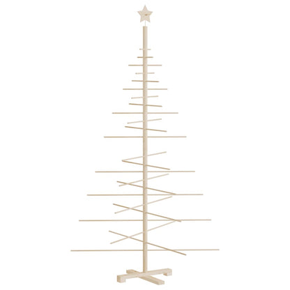 Weihnachtsbaum Holz zum Schmücken 180 cm Massivholz Kiefer