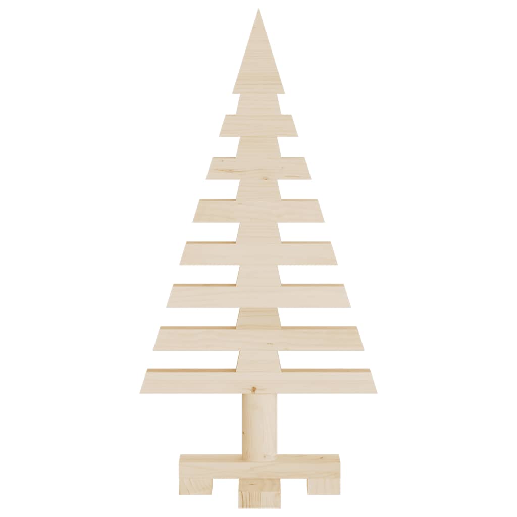 Weihnachtsbaum Holz zum Schmücken 60 cm Massivholz Kiefer