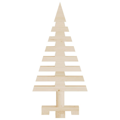 Weihnachtsbaum Holz zum Schmücken 60 cm Massivholz Kiefer