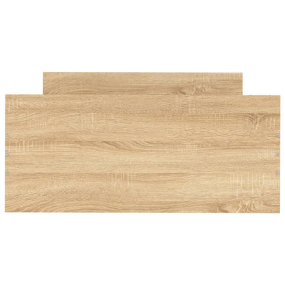 Bettgestell ohne Matratze Sonoma-Eiche 90x200 cm Holzwerkstoff