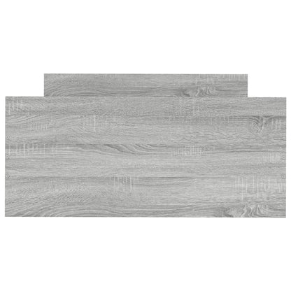 Bettgestell Grau Sonoma 90x190 cm Holzwerkstoff