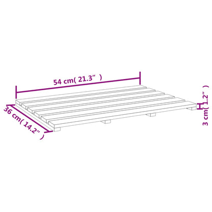 Badematte Bambus 54x36 cm