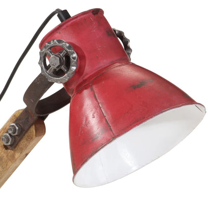 Schreibtischlampe 25 W Rot 23x18x96 cm E27