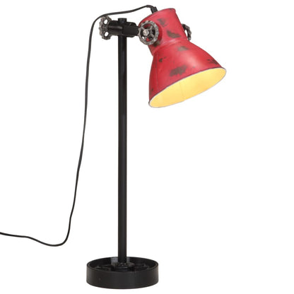 Schreibtischlampe 25 W Rot 15x15x55 cm E27