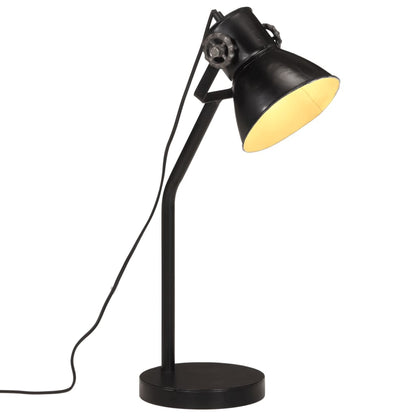 Schreibtischlampe 25 W Schwarz 17x17x60 cm E27