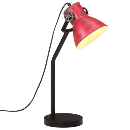 Schreibtischlampe 25 W Rot 17x17x60 cm E27