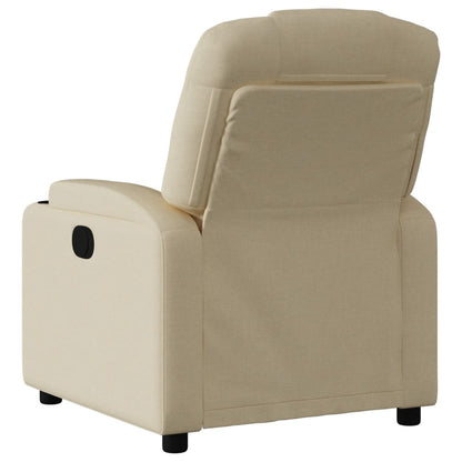 Relaxsessel Elektrisch Creme Stoff