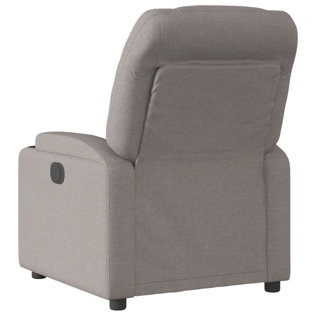 Relaxsessel Elektrisch Taupe Stoff