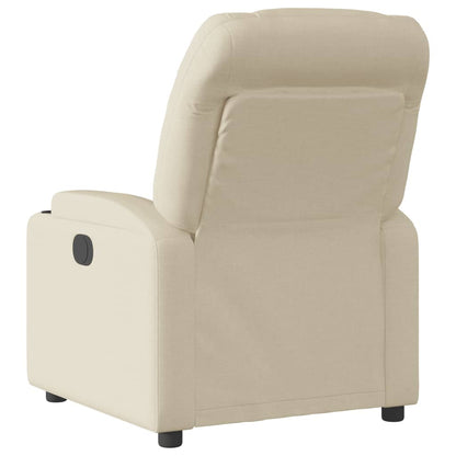 Relaxsessel Elektrisch Creme Stoff