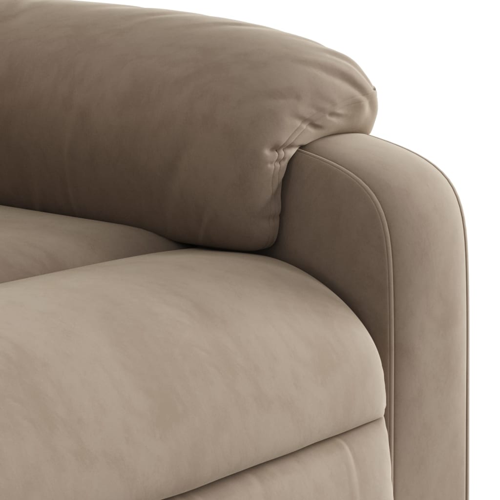 Relaxsessel Taupe Mikrofasergewebe