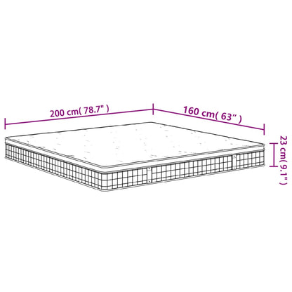 Matratze Bonnell-Federkern Mittel 160x200 cm